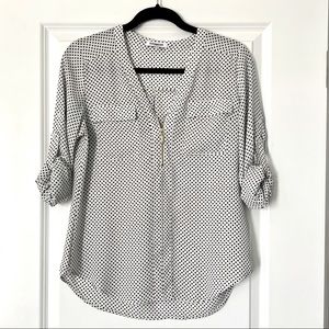 2 for $20 - Express portifino shirt (polka dot)